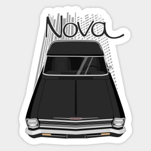 Chevrolet Nova 1966 - 1967 - tuxedo black Sticker